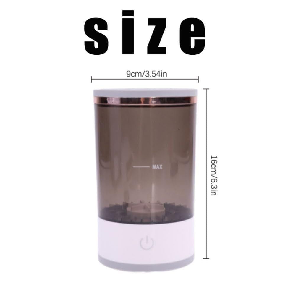 Brushly Pro Cosmetic Brush Cleaner,Brushy Makeup Brush Cleaner, Automatic Spinning Makeup Brush Cleaner for for All Size,Upgraded Electric Makeup Brush Cleaner.